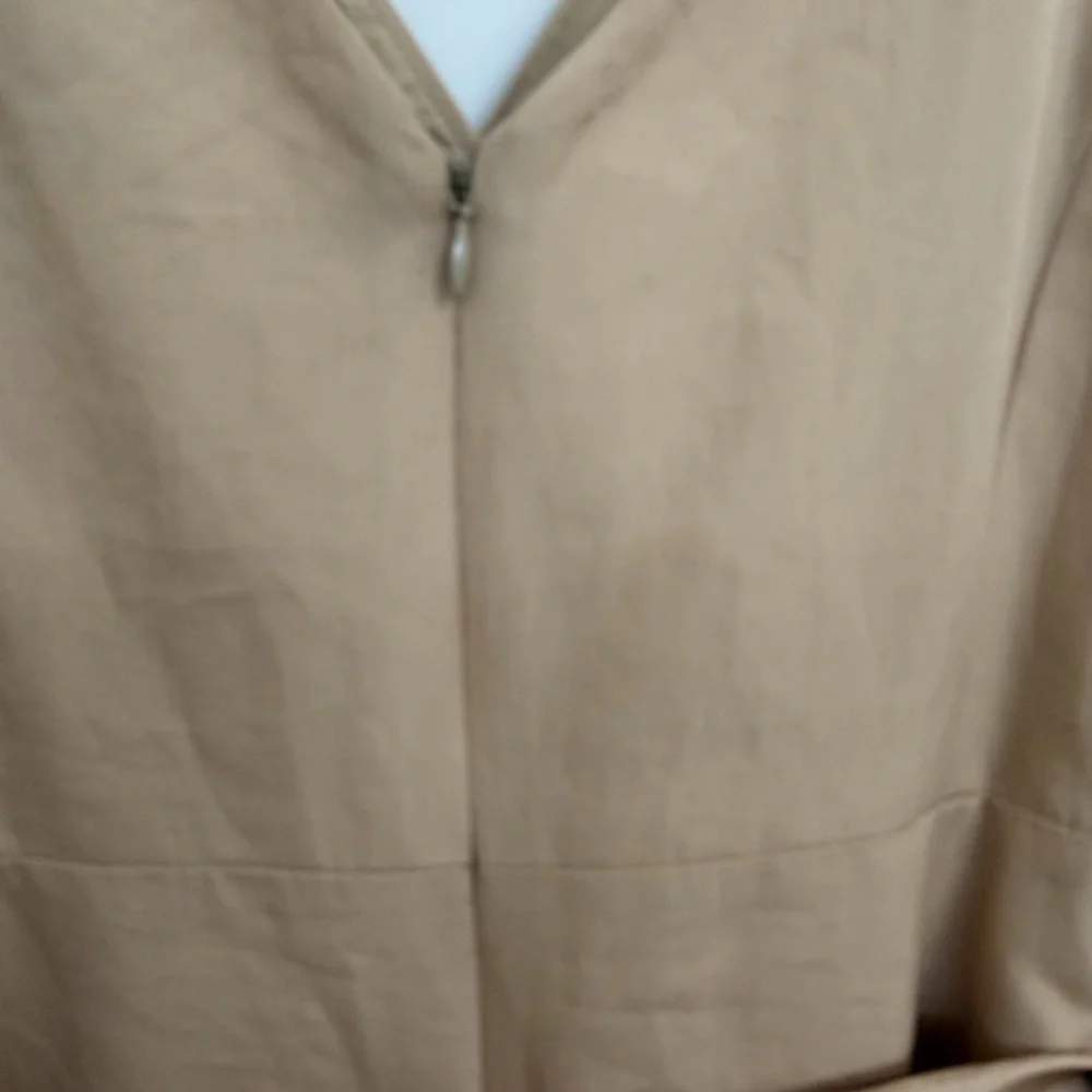 J. Crew Tan Wrap Mini Dress